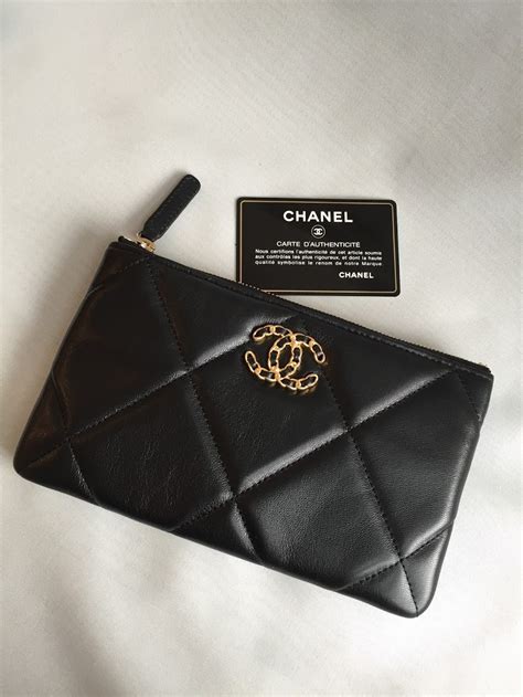 chanel wristlet pouch|chanel pouch small.